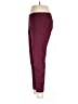Maison Jules Solid Burgundy Active Pants Size 12 - photo 5