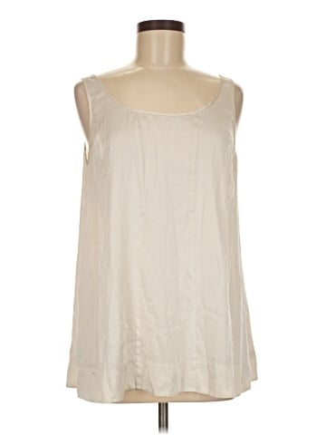 Eileen Fisher Sleeveless Silk Top (view 1)