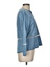 Kim Rogers 100% Lyocell Blue 3/4 Sleeve Blouse Size M - photo 4