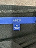 Apt. 9 Black Short Sleeve Top Size M - photo 7