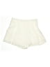 Dee Elly 100% Polyester Ivory Shorts Size S - photo 1
