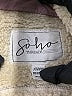 Soho 100% Polyester Plaid Black Jacket Size XS - photo 6