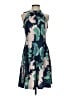 Ouges Tropical Blue Cocktail Dress Size M (estimated) - photo 1