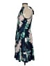 Ouges Tropical Blue Cocktail Dress Size M (estimated) - photo 5