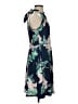 Ouges Tropical Blue Cocktail Dress Size M (estimated) - photo 4
