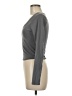 DAZY Gray Long Sleeve Top Size M - photo 5