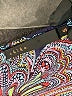 Akiko Paisley Blue 3/4 Sleeve Blouse Size S - photo 7