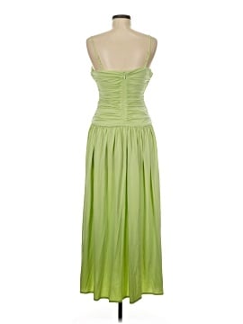 rosetta getty green dress MIDI SKIRT XXL / LEAF
