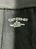 Catherines Color Block Black Track Pants Size 2X - photo 3