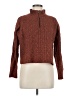 Pink Rose Brown Pullover Sweater Size M - photo 1