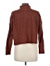 Pink Rose Brown Pullover Sweater Size M - photo 2