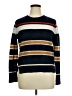 Ann Taylor LOFT Stripes Blue Pullover Sweater Size XL - photo 1
