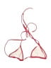 Unbranded Hearts Red Swimsuit Top Size L - photo 2