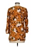J.Jill 100% Rayon Orange 3/4 Sleeve Blouse Size XS - photo 2