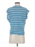 Caslon Stripes Blue Sleeveless T-Shirt Size XS - photo 2