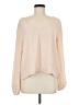 Lulus 100% Polyester Ivory Long Sleeve Blouse Size M - photo 1