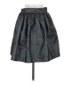 Joie Metallic Silver Casual Skirt Size 8 - photo 2