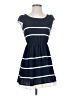 Assorted Brands Stripes Blue Casual Dress Size S - photo 1