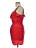 Sandro Red Cocktail Dress Size Med (2) - photo 5