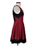 Guess Color Block Burgundy Cocktail Dress Size S - photo 4