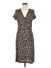 Gerard Darel Animal Print Brown Casual Dress Size 6 (38) - photo 1