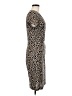 Gerard Darel Animal Print Brown Casual Dress Size 6 (38) - photo 4