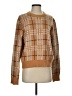 Gilli Plaid Tan Pullover Sweater Size S - photo 1