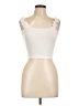 CLOZOZ Ivory Sleeveless Top Size L - photo 1