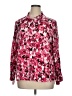 Foxcroft Floral Pink 3/4 Sleeve Blouse Size 16 - photo 1
