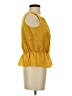 Jason Wu for Target 100% Polyester Yellow Sleeveless Blouse Size XS - photo 4