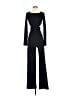 ELAGIA Solid Black Jumpsuit Size XS - photo 1