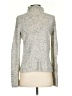 Madewell Metallic Silver Turtleneck Sweater Size S - photo 2