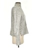 Madewell Metallic Silver Turtleneck Sweater Size S - photo 4