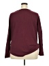 Olrik Burgundy Long Sleeve Blouse Size 2X - photo 2