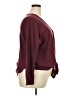 Olrik Burgundy Long Sleeve Blouse Size 2X - photo 4