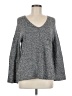 Nic + Zoe Gray Pullover Sweater Size M - photo 1