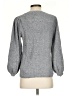 1.State Metallic Gray Pullover Sweater Size S - photo 2