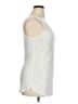 INC International Concepts 100% Rayon White Silver Sleeveless Top Size XL - photo 4