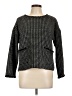 Max Studio 100% Polyester Black Long Sleeve Top Size L - photo 1