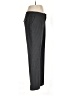 Lands' End 100% Polyester Chevron-herringbone Gray Dress Pants Size 12 - photo 4