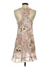 Avon 100% Polyester Paisley Tan Cocktail Dress Size S - photo 2