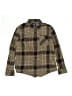 Volcom 100% Cotton Plaid Brown Long Sleeve Button-Down Shirt Size 12 - 14 - photo 1