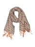 Unbranded Houndstooth Orange Pink Scarf One size - photo 1
