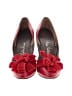 Assorted Brands Color Block Red Wedges Size 9 (wide) - photo 2