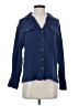 Bluivy 100% Cotton Blue 3/4 Sleeve Button-Down Shirt Size S - photo 1