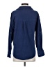 Bluivy 100% Cotton Blue 3/4 Sleeve Button-Down Shirt Size S - photo 2
