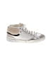 Marc Fisher LTD Silver White Sneakers Size 7 1/2 - photo 1