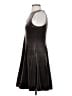 MSK Metallic Gray Cocktail Dress Size S - photo 5