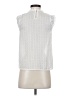 Shein 100% Polyester White Sleeveless Blouse Size 2 - photo 2
