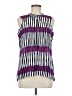 Alfani 100% Polyester Purple Sleeveless Blouse Size M (petite) - photo 1